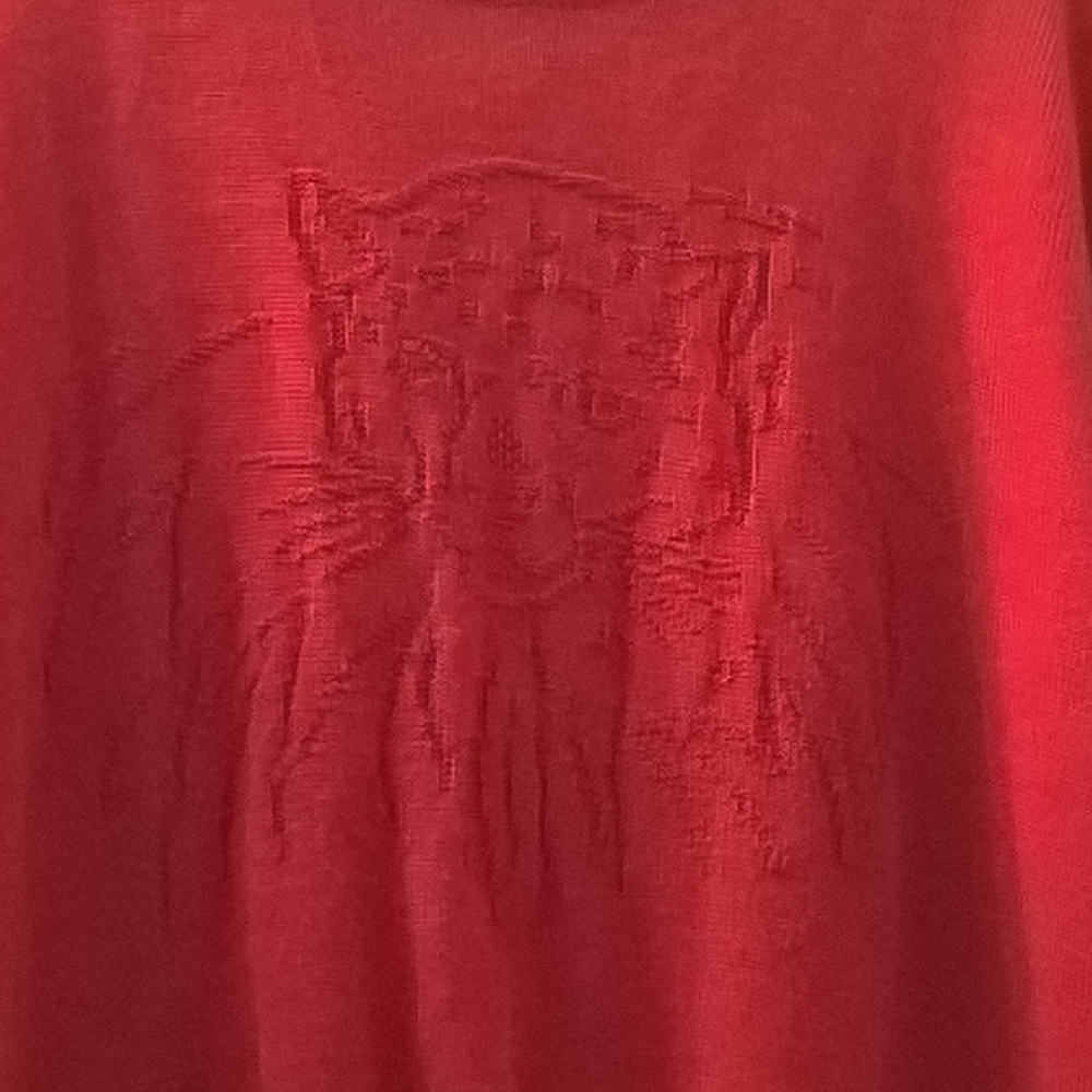 keneth too! Vintage Red Cat Short Sleeve Sweater M